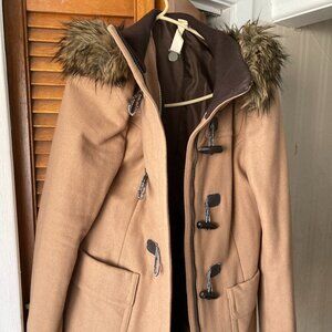 Soia & Kyo Tan Winter Coat
